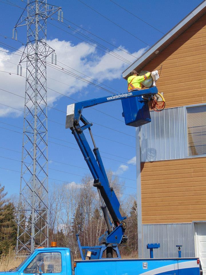Installation d'éclairage Saint-Jérôme